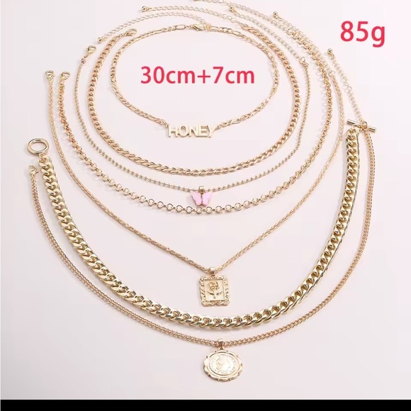 Gold Layered Necklace Set
0430 - Picture 6 of 6